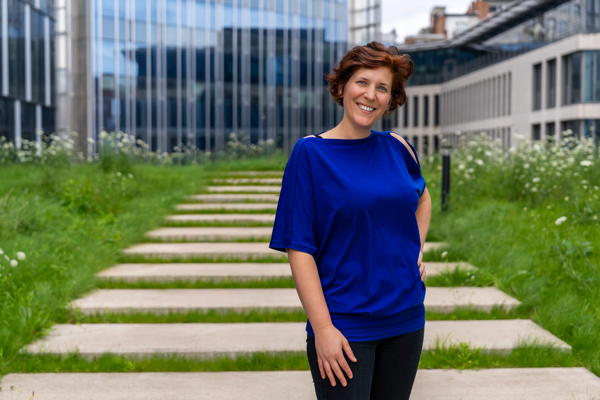 Maite Grisard outside